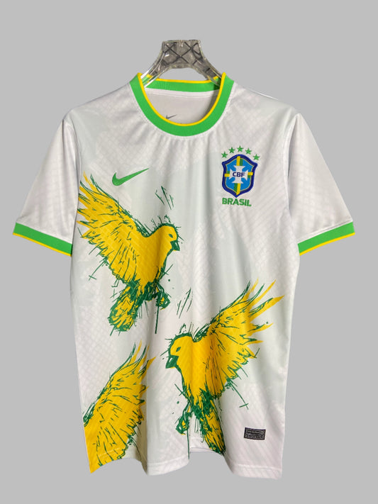 Brazil 2023-24 Special Edition ''Samba Wings'' White Kit